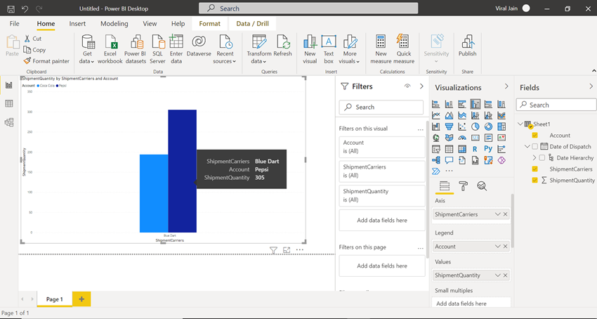 Getting Started with First Microsoft Power BI Report